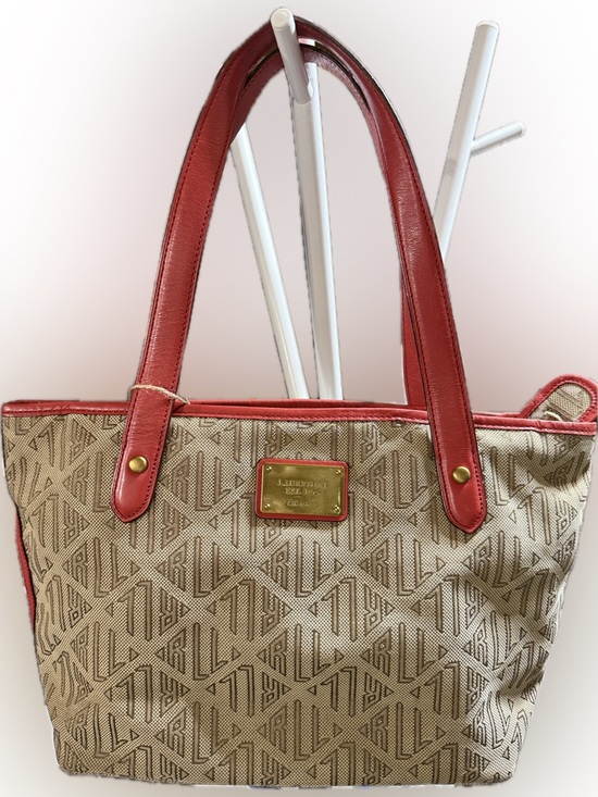 Lauren Ralph Lauren Handbags - P022- Lauren Ralph Lauren Signature Tote.